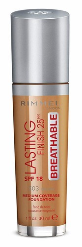 BASE TRANSPIRABLE ACABADO RIMMEL 25HR 30ML - ELIGE EL TONO - Imagen 5 de 6