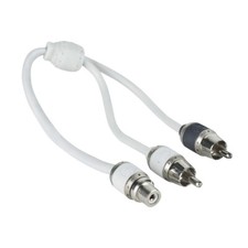 T-Spec V10RY1 v10 Series Marine Grade 2-Channel Audio RCA Cable 1F-2M