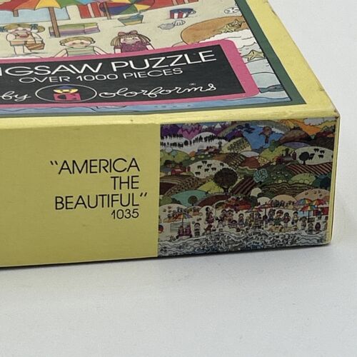 Rompecabezas completo Good Times America “America The Beautiful” 1035 Chris Daven - Imagen 11 de 11