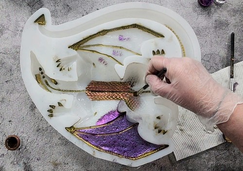 Giant DRAGON Silicone Mold AU - Picture 9 of 19