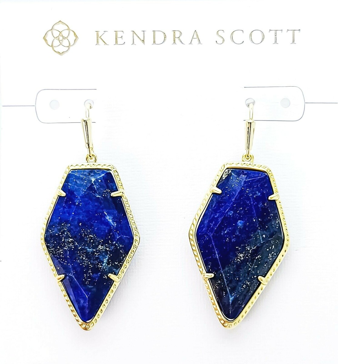 NEW KENDRA SCOT Fashion 499 Framed Tessa Gold Drop Earrings