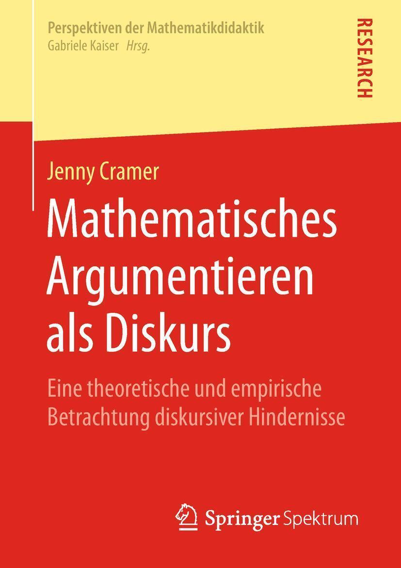 Thumbnail - Jenny Cramer | Mathematisches Argumentieren Als Diskurs | Taschenbuch