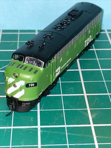 New! N-Scale Intermountain 69277-05 F7A Burlington Northern #720 DC - Picture 3 of 11