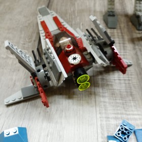 Lego Star Wars V-Wing Fighter 6205 Tie Fighter Interceptor 6206 & AT-ST