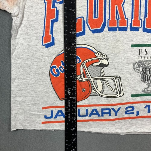 VTG cropped Florida Gators 1994 Sugar Bowl Sweatshirt College Football Sz Medium - Picture 6 of 9