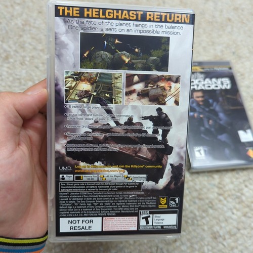 Paquete doble UMD: Syphon Filter: Logan's Shadow + Killzone: Liberation Sony PSP - Imagen 10 de 18