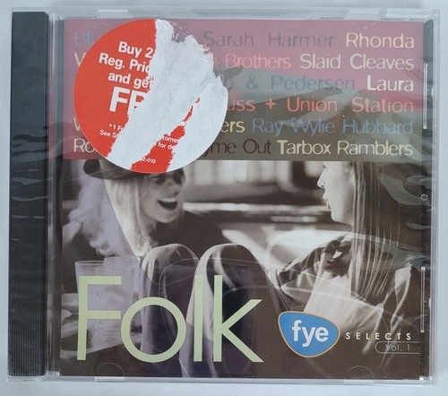 NEW Folk (fye Selects) Volume 1 CD (13 Songs, 2001) SEALED - Picture 3 of 3