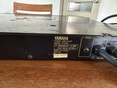Yamaha PC1000 power amplifier | eBay