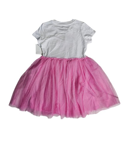 Disney Minnie Mouse Dress Tull Tutu Heart Pink Valentine Sz S 6X - Picture 4 of 4