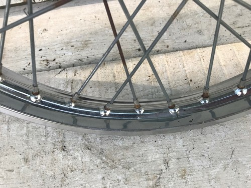 1969 Yamaha AT1 125 Front Wheel Hub Brake Plate AT-1 18" - Picture 3 of 7