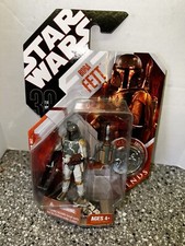 Star Wars 30th Anniversary 3.75    Boba Fett Figure Saga Legends 2007 Coin New