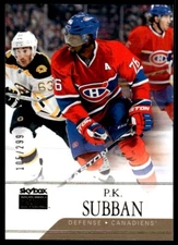 2014-15 Fleer Showcase Skybox Premium P.K. Subban 105/299 Montreal Canadiens #13