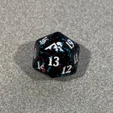 Dice - MTG - Oversized Spindown - D20 - Kamigawa: Neon Destiny