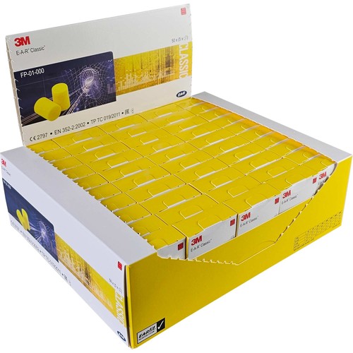 100 Stück 200 Stück Ohrstöpsel EAR Classic Gehörschutzstöpsel Gehörschutz 3M - Bild 3 von 10