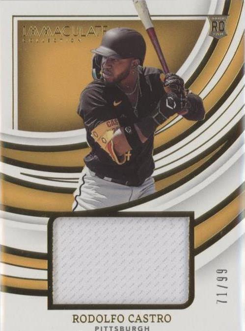 2022 Panini Immaculate Collection - Rodolfo Castro #RRJ-RC - 1 of 1