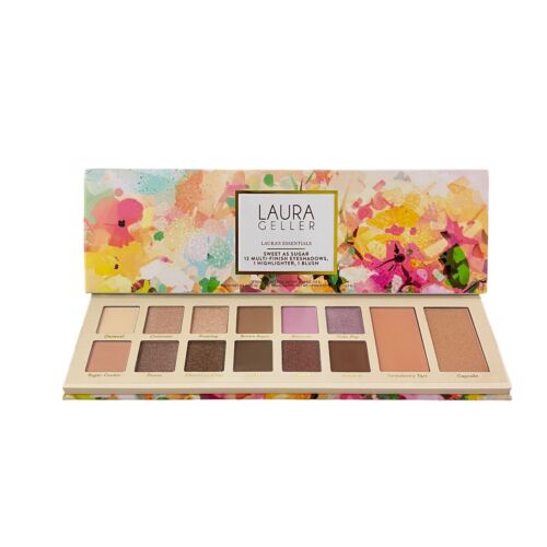 Laura Geller Sweet As Sugar 12 Multi-Finish Eyeshadow, Highlighter Palette