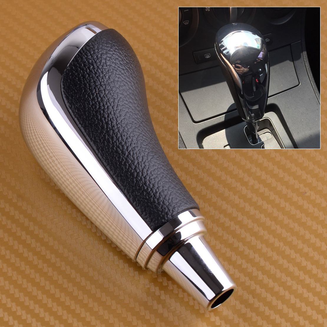 Automatik Chrom Schaltknauf für Mazda 3 5 6 8 CX7 Automatic Gear Shift
