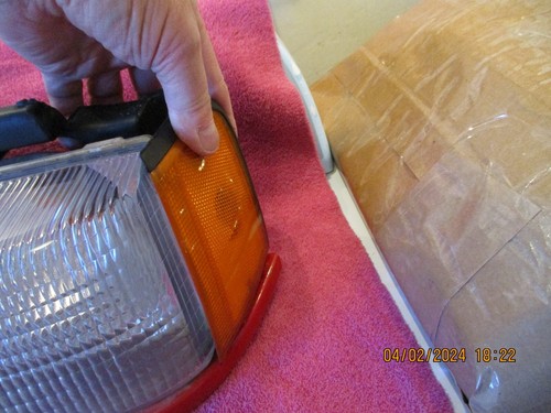 1990-1991 HYUNDAI EXCEL FACTORY OEM DRIVER HEADLIGHT ASSEMBLY FREE SHIPPING - Picture 7 of 13