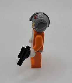LEGO STAR WARS Snowspeeder Pilot Minifigure 75074 Gray Helmet sw0607 