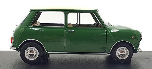 Mitica 1/18 Scale 205003-D - 1966 Innocenti Mini Cooper MK1 - Green/Cream - Picture 3 of 5