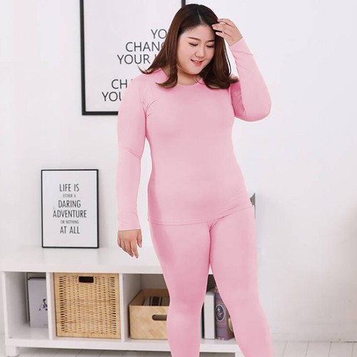 Ladies Long Sleeve Soft Breathable Loungewear O Neck Nightwear Pyjamas Plus Size - Picture 44 of 66