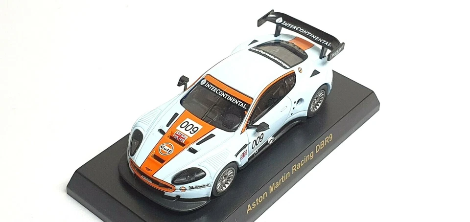 Modelo de coche fundido a presión 1/64 Kyosho ASTON MARTIN RACING DBR9 009 GOLF  Foto 4 de 4