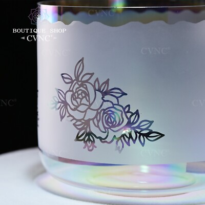 CVNC 432Hz G Throat Alchemy Chakra Crystal Singing Bowl Sound Bath Healing