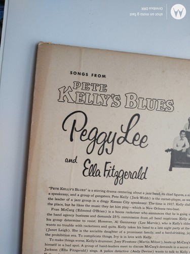 Songs from Pete Kelley's Blues Peggy Lee & Ella Fitzgerald Decca Records Hi -Fi - Picture 6 of 12