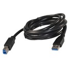HQRP USB 3.0 Wtyczka A na B-Male Kabel do Lenovo THINKPAD USB3.0 Ultra, Pro,