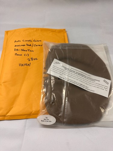 Auto Console Covers with 1/2" foam - D3 - Neo Tan - Original Package - New - Picture 5 of 8