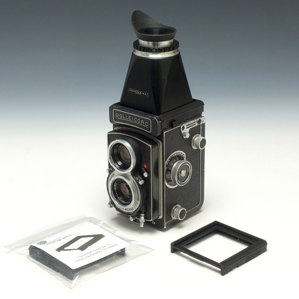 Hasselblad Magnifying Hood/Chimney Finder/Prism To Rollei