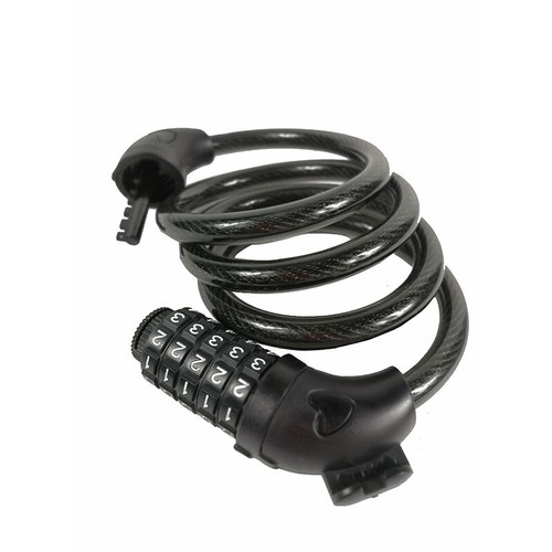 1pc 5 Digit Combination Password Gate Fence Bicycle Cable Chain Lock 40'' Length - Picture 5 of 17