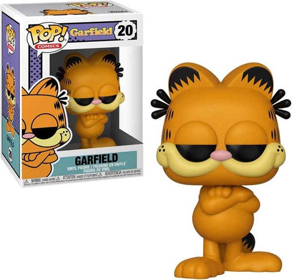 "Garfield - Garfield 3,75\" Pop Vinyl Figur Funko 20 Pop Comics Neu In Ovp"-image