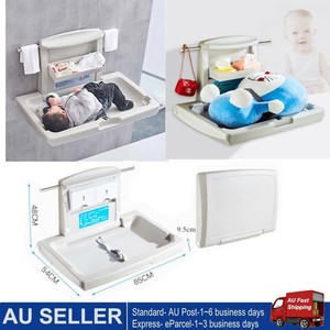 wall mounted folding changing table