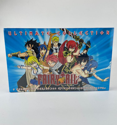 Fairy Tail Ultimate Collection DVD 9 Seasons (328 Episodes)+ 2 Movies+ 2 OVA