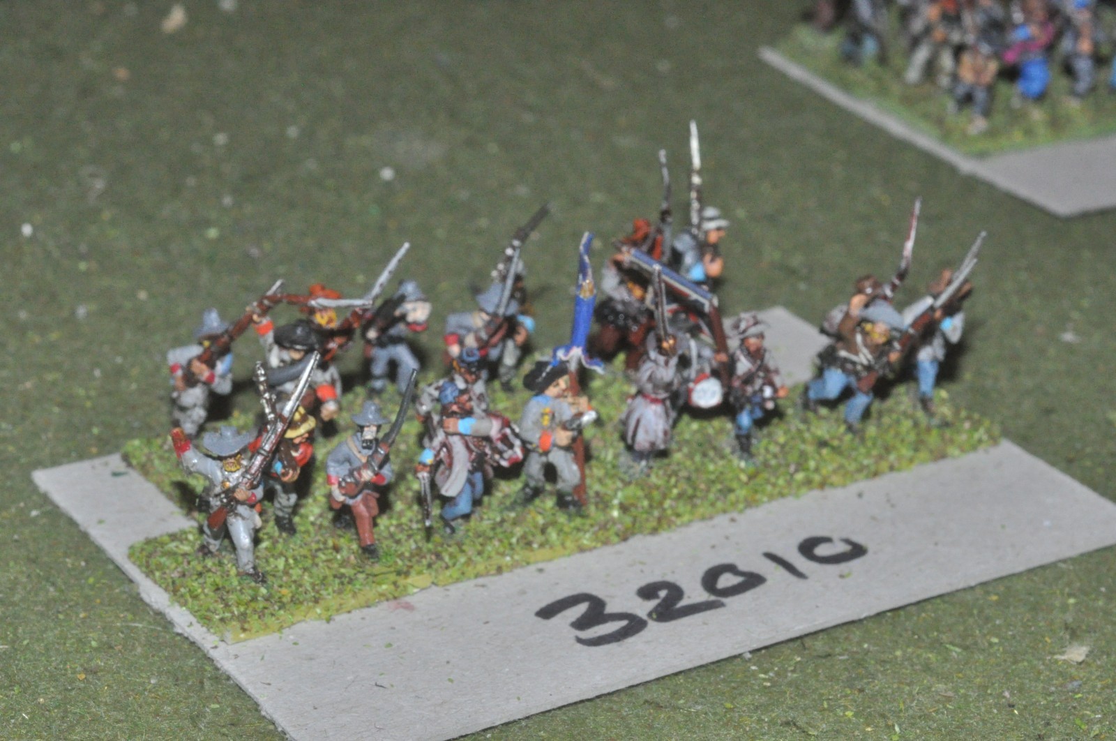 15mm ACW confederate - regt. 21 figures - inf (32010) 15mm ACW confederate - regt. 21 figures - inf (32010)