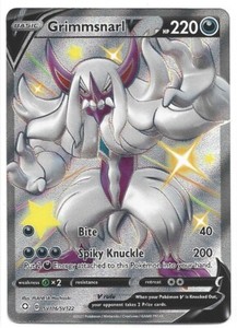 Grimmsnarl V SV116/SV122 - Shining Fates Pokemon Card - NM