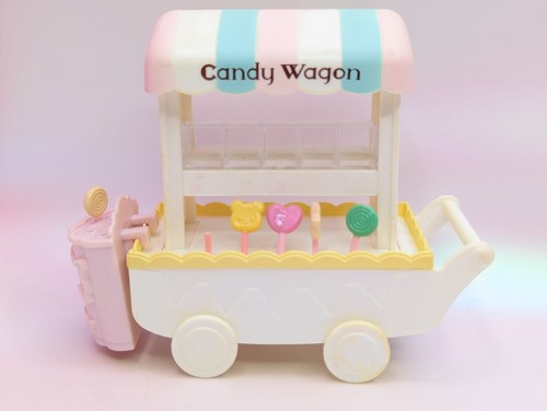 Sylvanian Families Calico Critter Candy Wagon Zubehör unvollständig - Bild 1 von 9