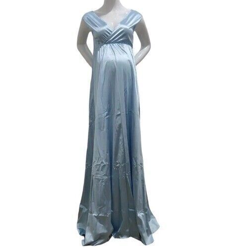 Maternity Photo Shoot Dress Baby Showers Pregnancy Maxi Gown Photography Props - Picture 10 of 18