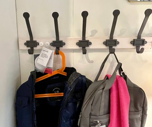 New IKEA KARTOTEK Pine Gray Rack With 5 Hooks  60 cm (23 ½ ") 803.470.78 - Picture 7 of 7