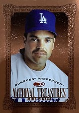 1997 Donruss Preferred National Treasures Mike Piazza HOF Los Angeles Dodgers