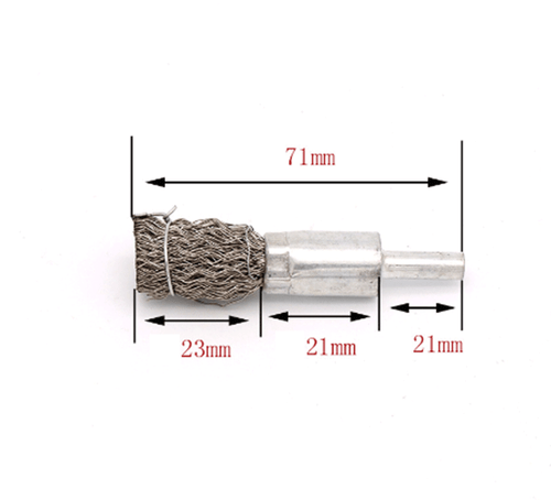 Brass Wire/Stainless steel Wheel Brushes Grinder Polishing Grinding Rotary Tool - Picture 4 of 7