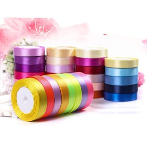 25-Yards-1-034-25mm-Satin-Ribbon-Wedding-Party-Craft-DIY-Hair-Bow-Garden-Xmas-New