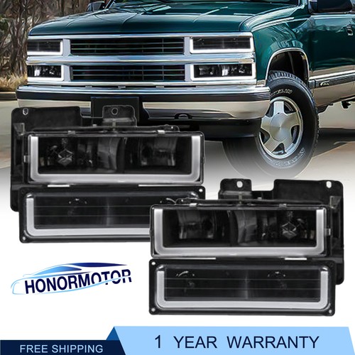 C1500 Headlights DOT 4PCS 4x6" LED Headlights Hi/Lo Beam DRL Fit Chevy C10 Pickup Truck C10 Model Truck - Foto 14