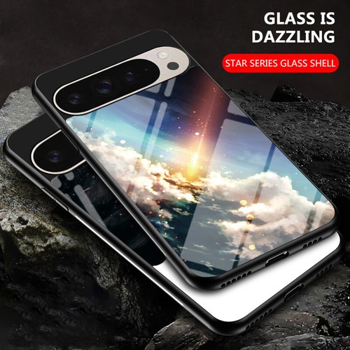 For Google Pixel 9 Pro XL 9 8 7 Pro 8A 7A 7 Glossy Glass Shockproof Case Cover - Picture 15 of 30