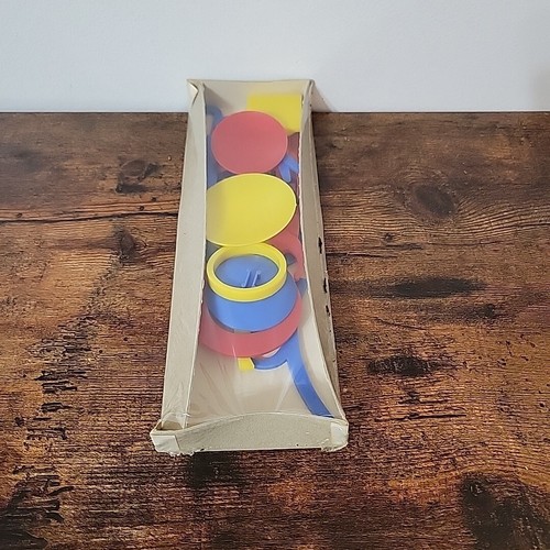 Walt Disney Goofy game tricky tippy balance game Most Game Pieces Unpunched VTG - Picture 5 of 9