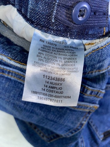 Boys 14 Husky Wrangler Jeans Bootcut Denim *read - Picture 8 of 9