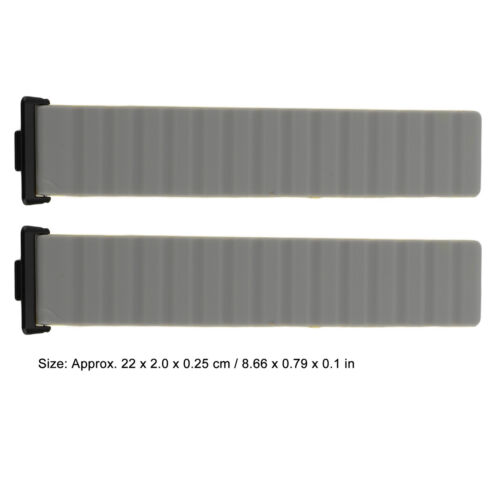 2pcs Stylish Replacement Watch Strap For Watch Fit 3 Silicone Magnetic Band WYD - Picture 21 of 23