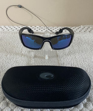 Costa Del Mar Corbina Polarized Sunglasses Black /Blue Mirror Glass 580G