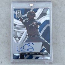 2022 Panini Chronicles - Spectra Signatures #SS-WC Willson Contreras /199 (AU)
